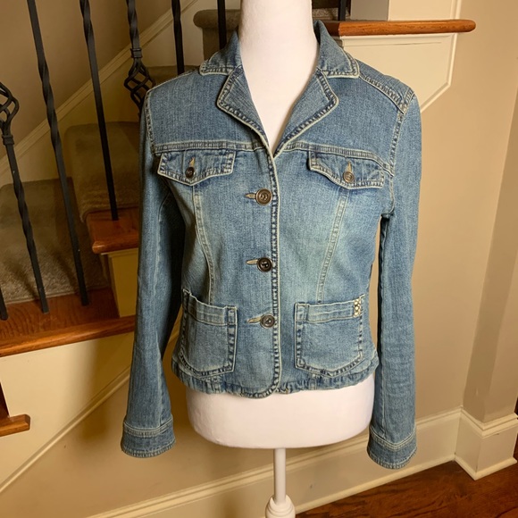 Sigrid Olsen Jean Jacket - Picture 1 of 6